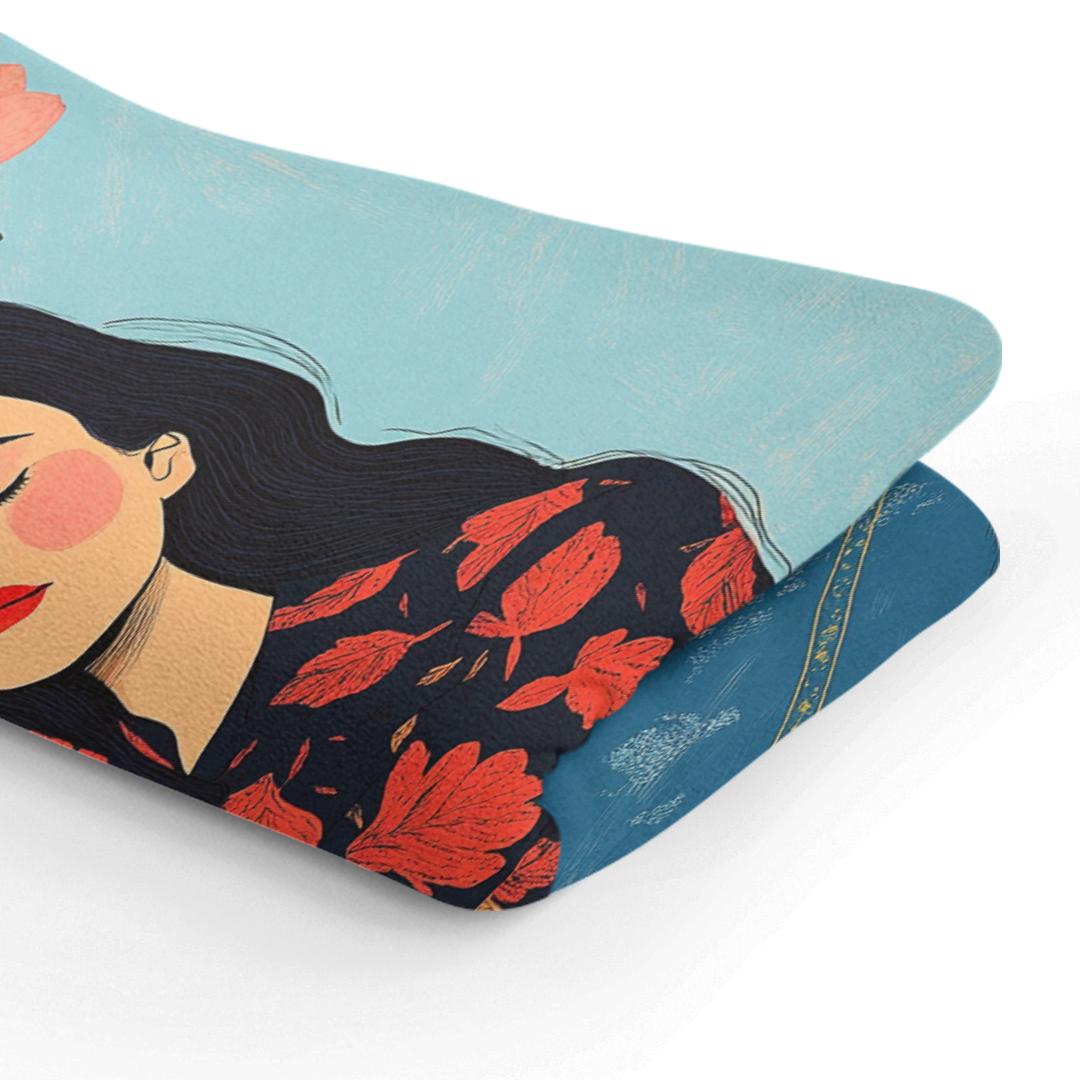 Dreaming by the Tulip Blanket