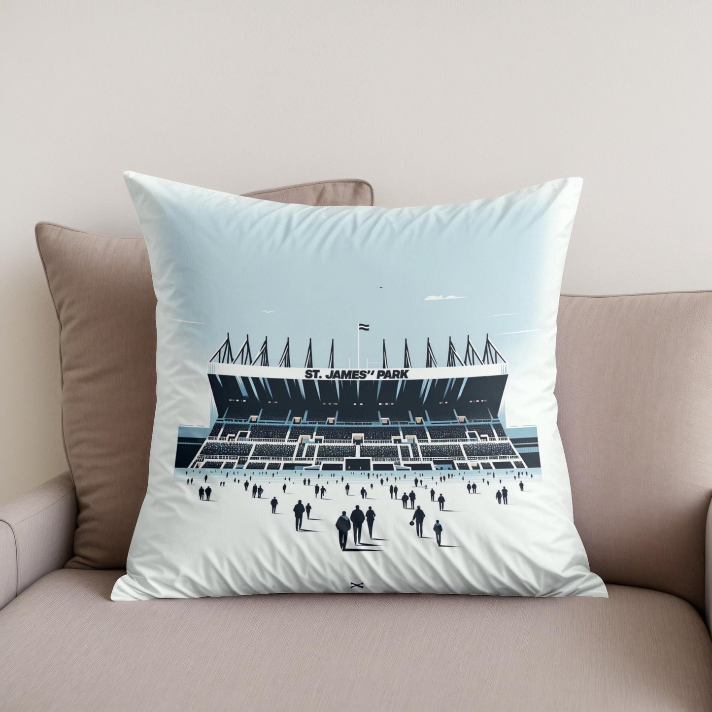 Newcastle St. James’ Park Anticipation Cotton Cushion
