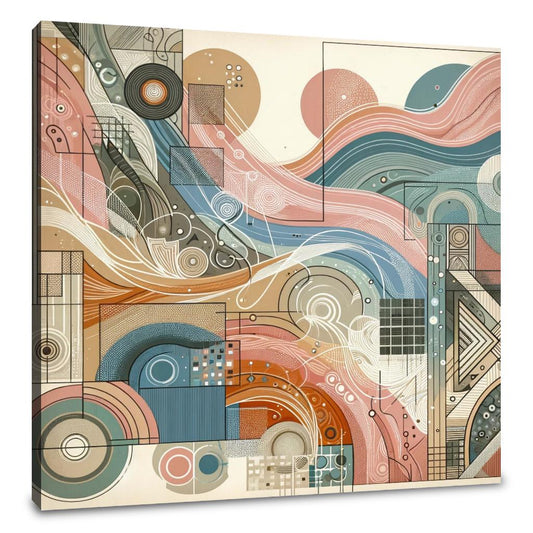Diverse Essence Mosaic Canvas