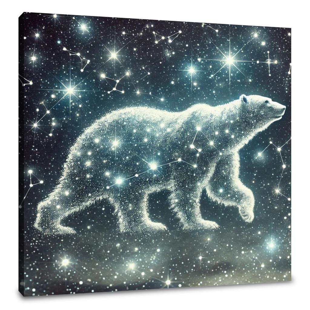 Celestial Bear Canvas