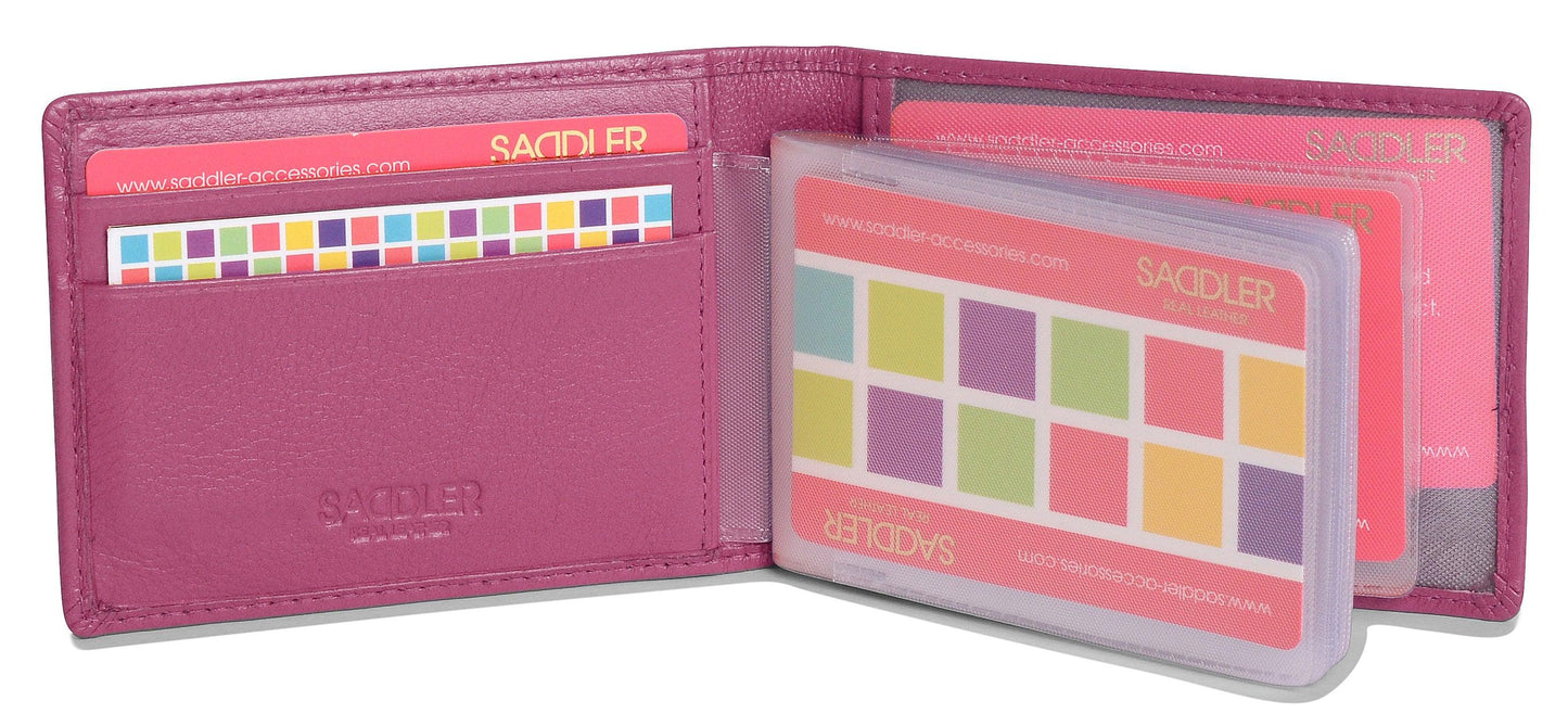 Robyn Compact Leather Card Wallet – Handmade by Saddler | RFID Protected & Gift Boxed