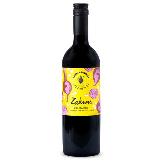 Beetroot kvass with celery, ginger & lemon 750ml