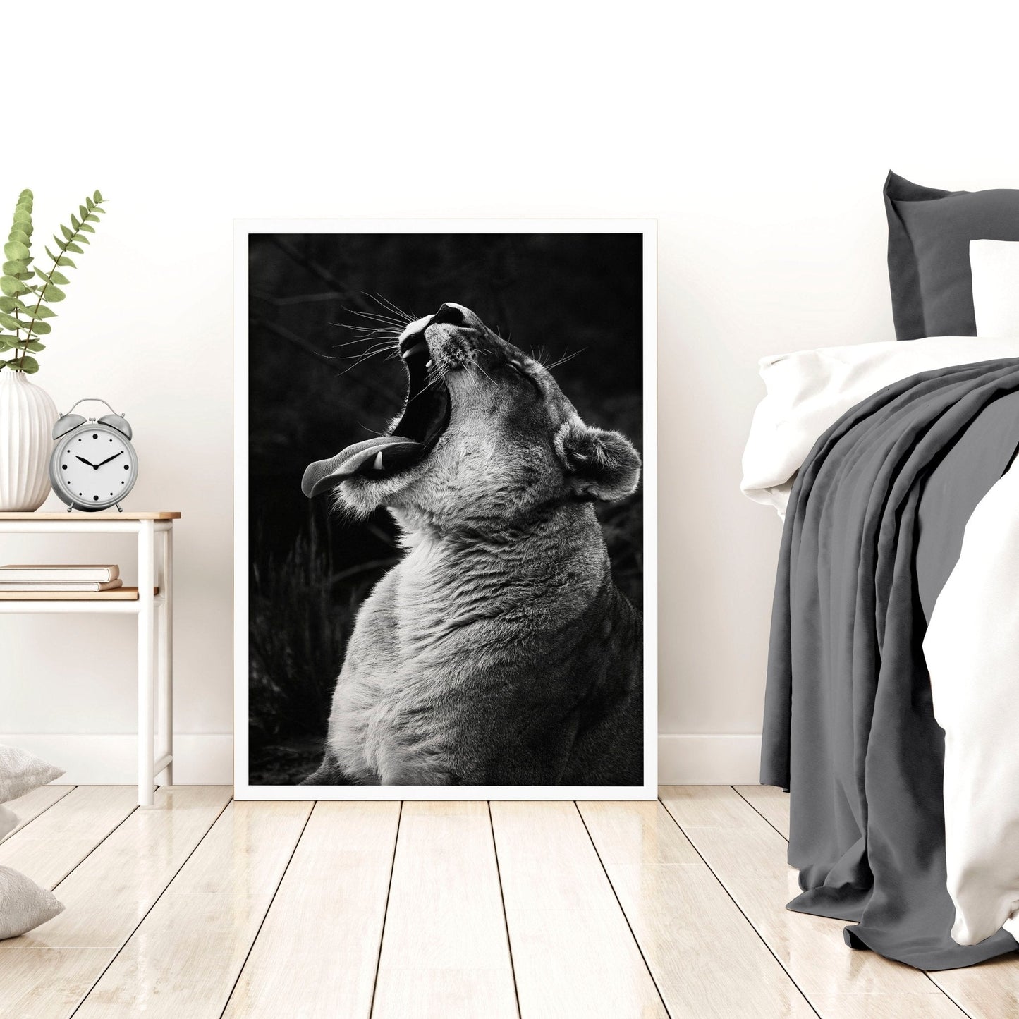 Safari Bedrooms | Set of 3 African Wildlife Wall art Prints