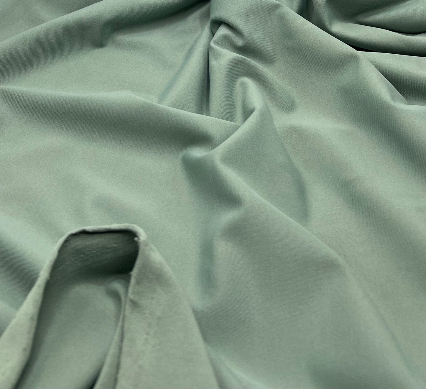 Sage Stretch Jersey 220GSM 4 Way Stretch Fabric