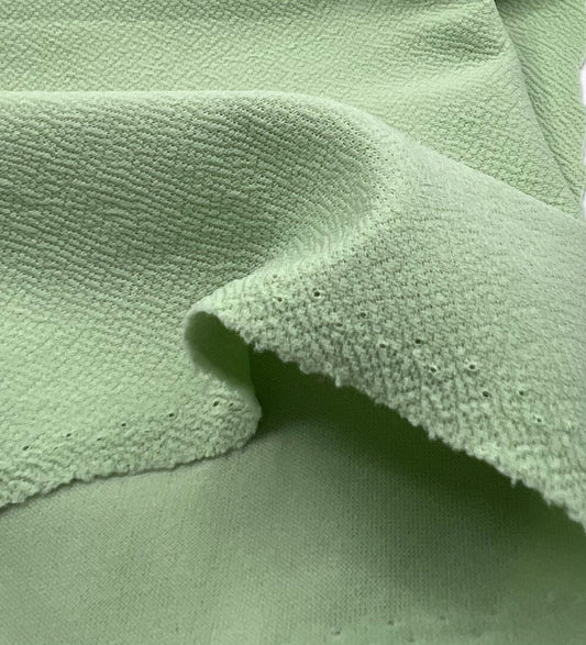 Plain Sage Green Liverpool Bullet Stretch Fabric