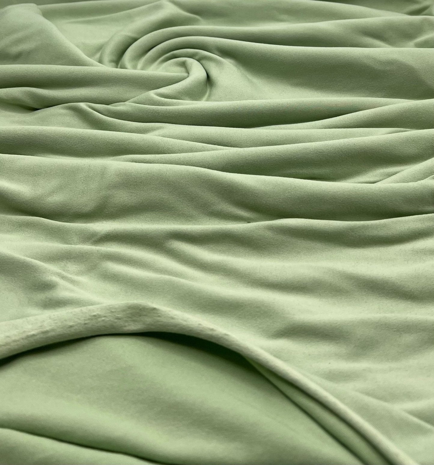 Sage Green Plain Super Soft Bogota 4 Way Stretch Fabric
