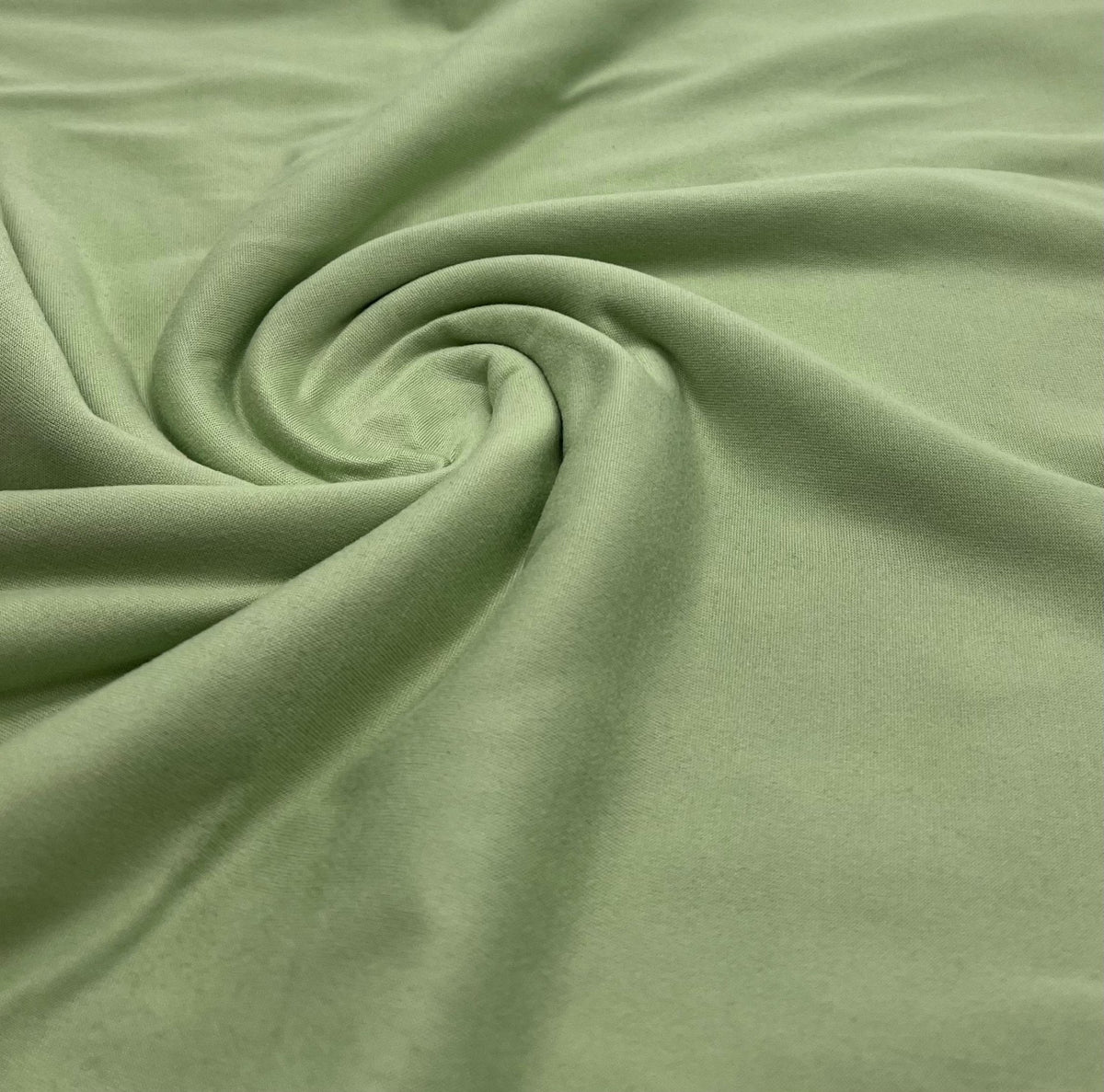 Sage Green Plain Super Soft Bogota 4 Way Stretch Fabric