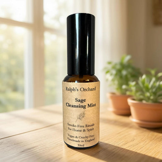 Clary Sage Cleansing Mist - Natural Smoke-Free Room Spray (30ml)