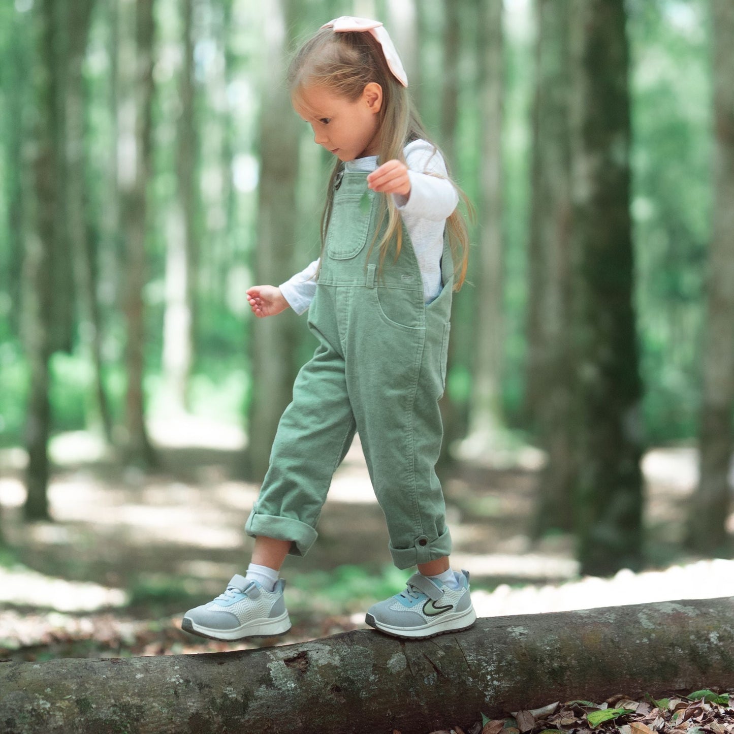Sage Corduroy Dungarees