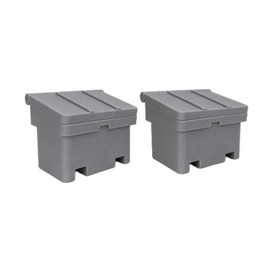 Ready to Paint Salt and Grit Bin - Style 2 (4 pack)