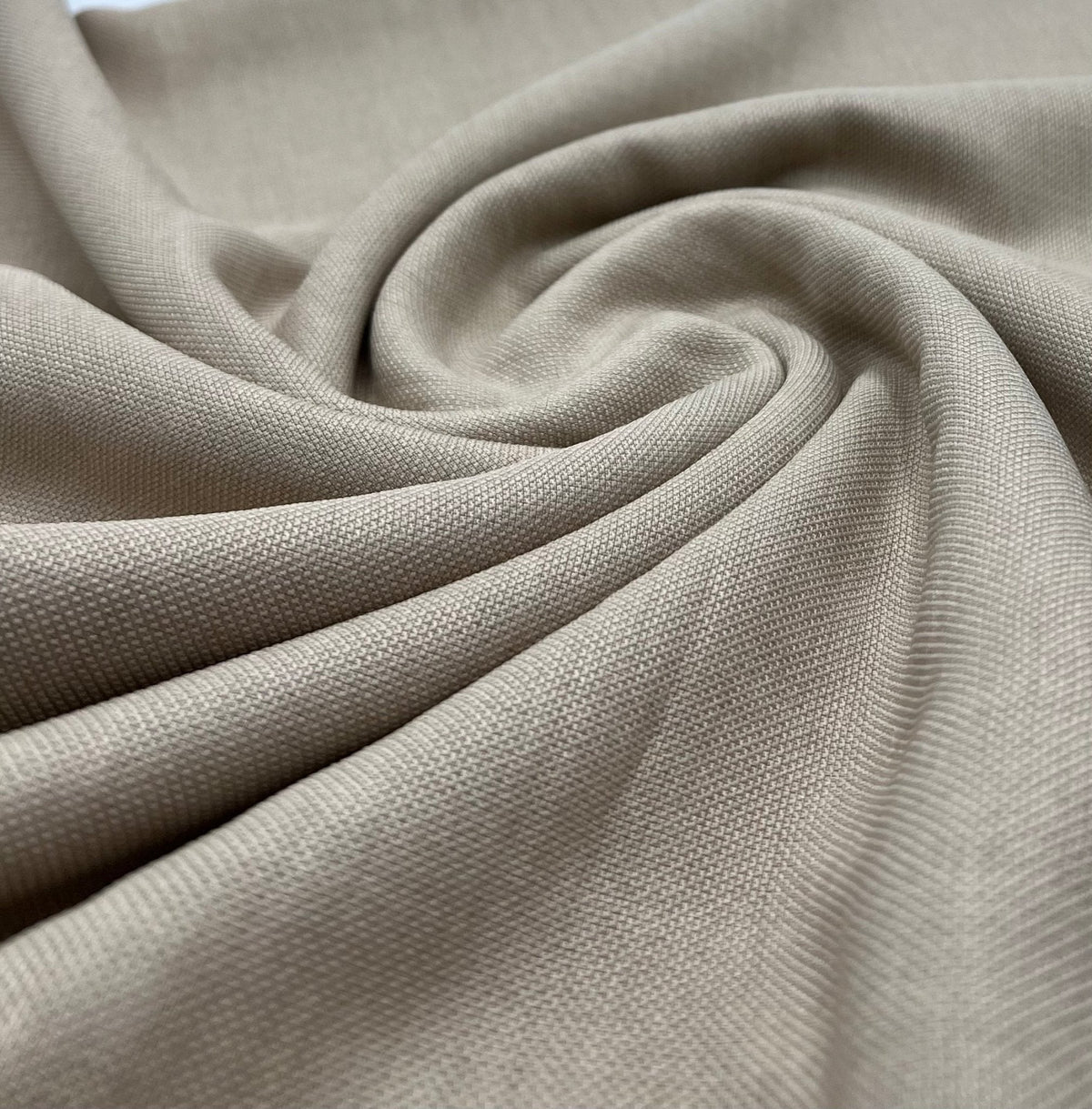 Sand Linen Look Non Stretch Fabric
