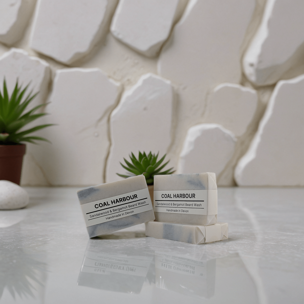 Sandalwood & Bergamot 100g Beard Wash Bar