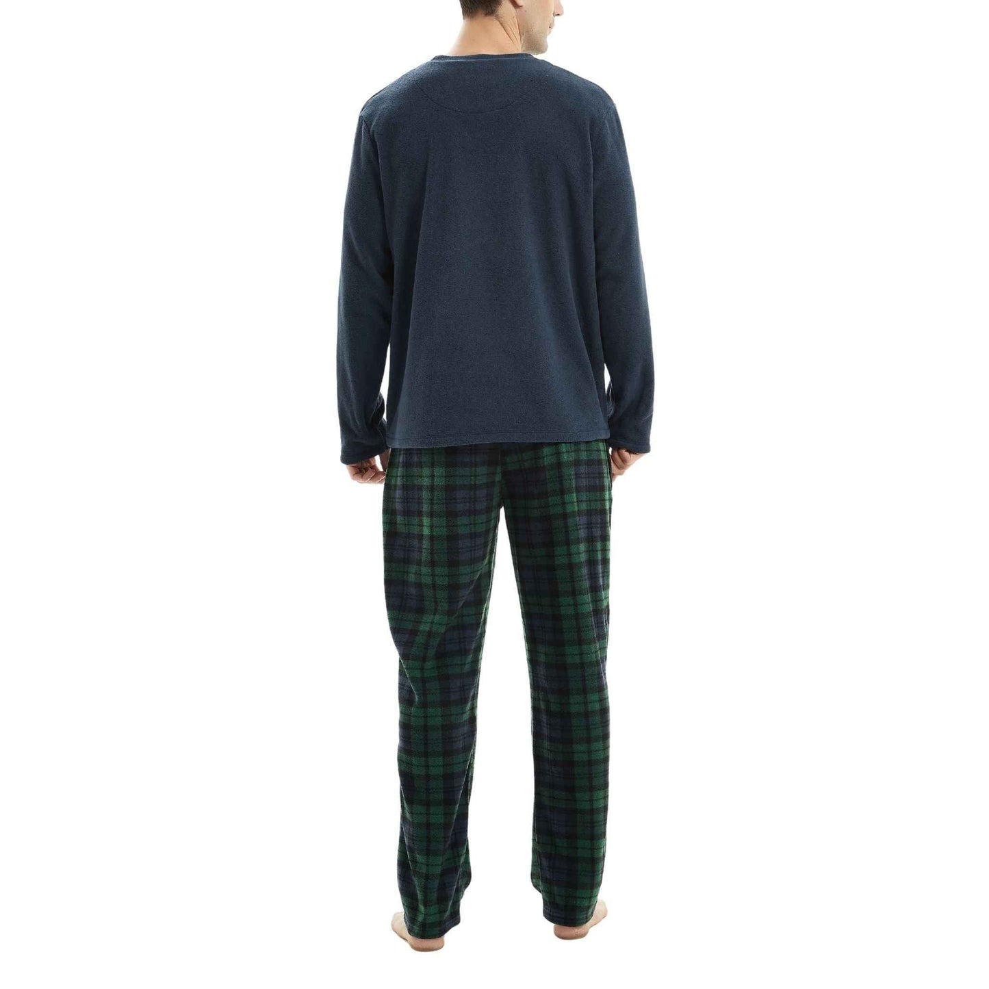 Green Long-Sleeve Fleece Pyjama Sets for Ultimate Comfort and Style