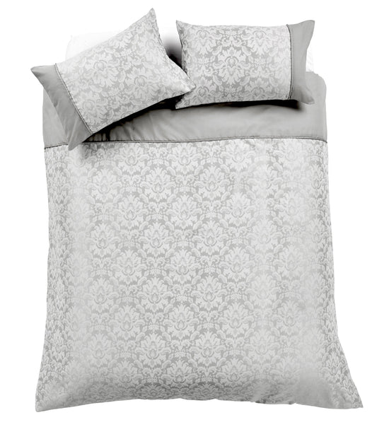Savoy Luxurious Hand Woven Jacquard Cotton Quilt Cover Duvet Sets OEKO-TEX Certified High-Quality Bedding Multiple Sizes and Colours by OLIVIA ROCCO