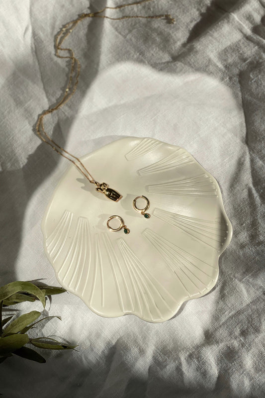Large Shell Trinket Dish