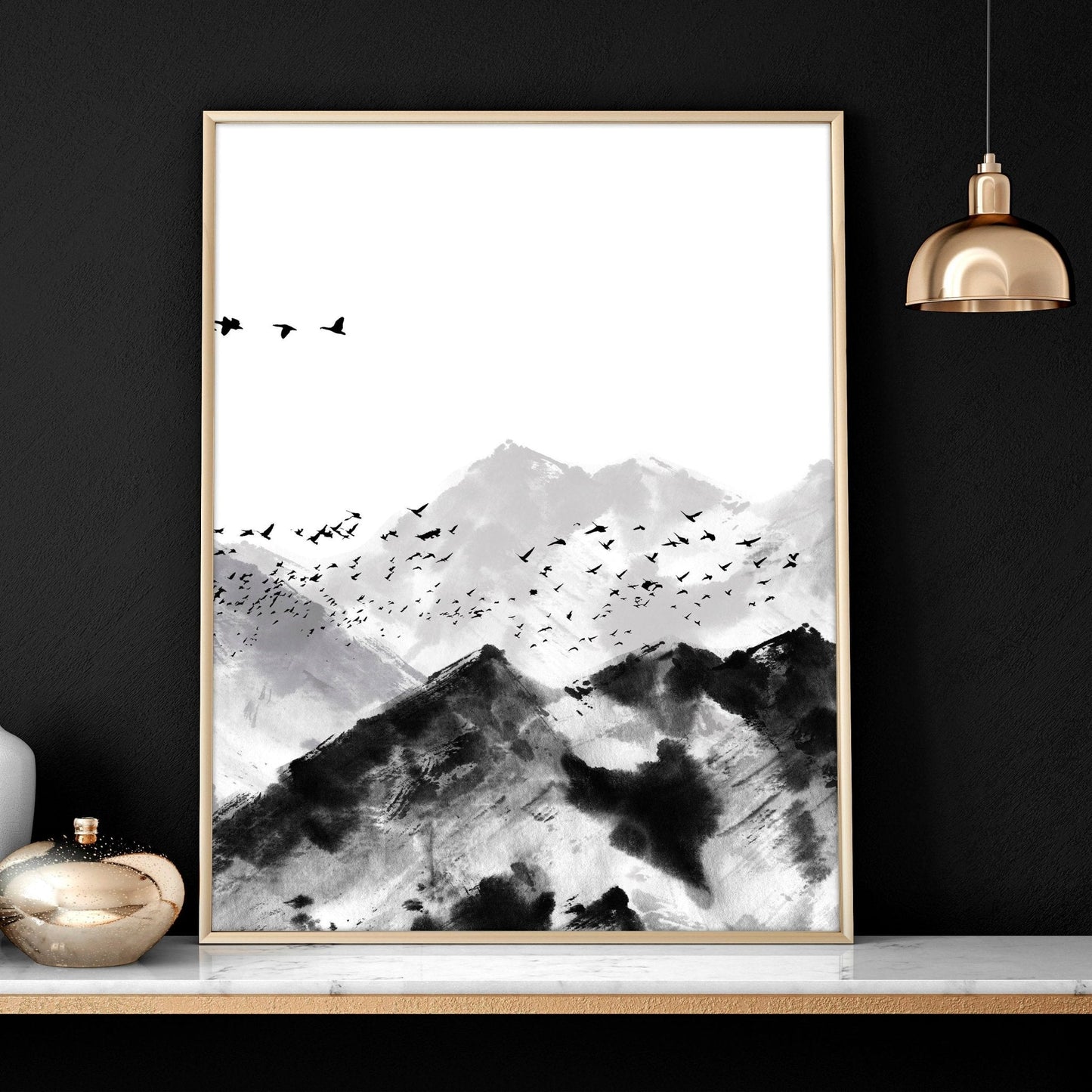 Scandi Artwork | set of 3 wall art prints