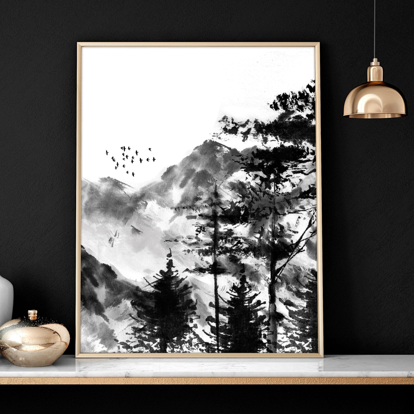 Scandi Artwork | set of 3 wall art prints