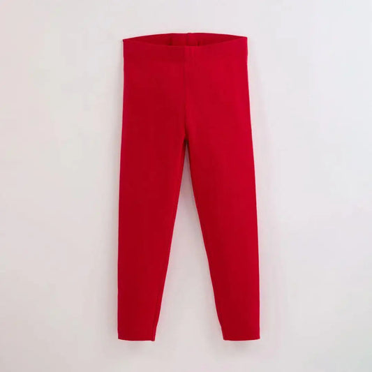 ScandiBugs Own Label Organic Leggings - Roaring Red