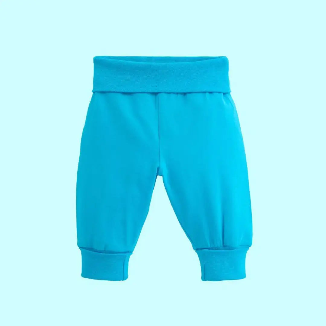 ScandiBugs Own Label Organic Yoga Pants - Tempting Turquoise