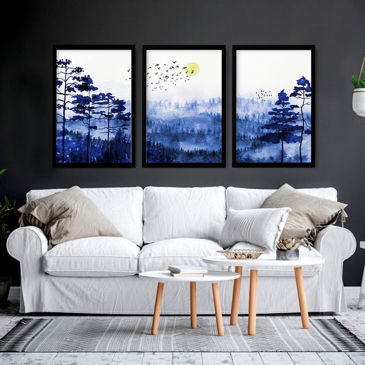 Scandi art | set of 3 wall art prints