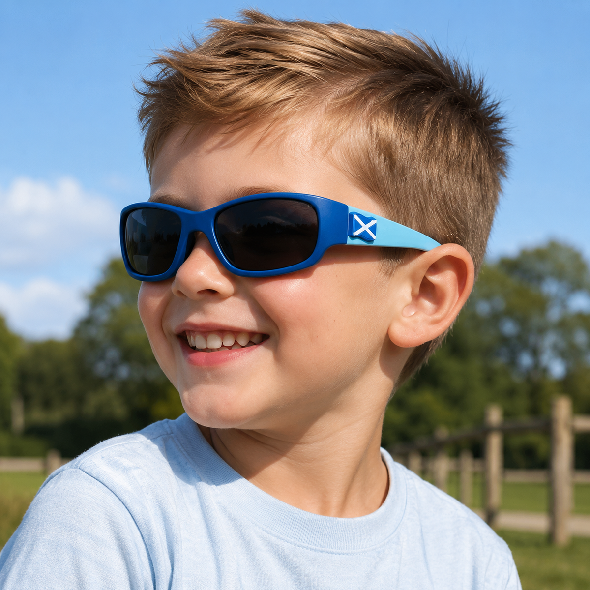 Ocean Blue Kids Sunglasses | Signature Lens | Classic Fit | 6-12 Years