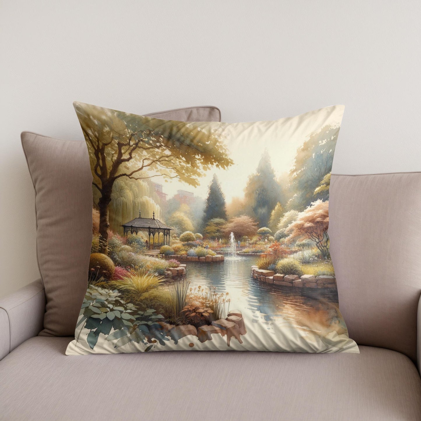 Manchester Fletcher Moss Oasis Cotton Cushion