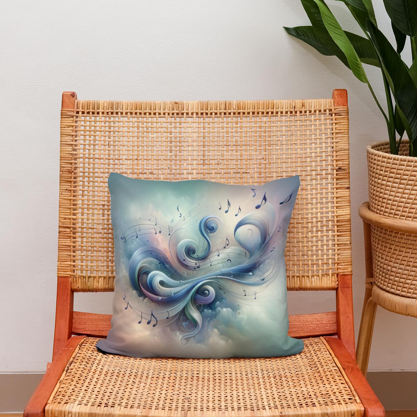 Abstract Symphony Cotton Cushion