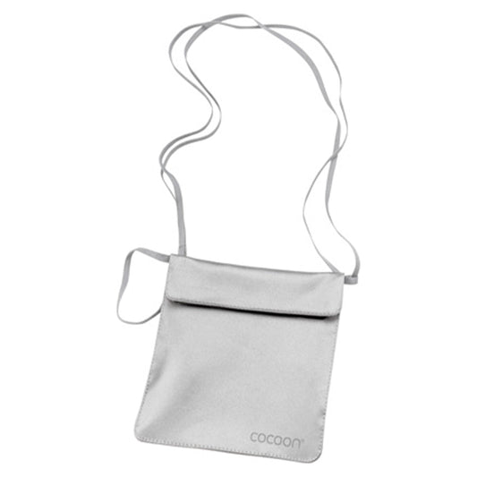 CoCoon Secret Silk Passport Wallet - Sand Grey