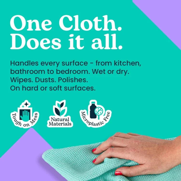 Seep All-Purpose Cleaning Cloth | Plastic-Free Lyocell Reusable Cleaning Cloth