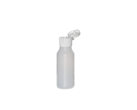 Semi Transparent Plastic Cylindrical Bottles- 20/410