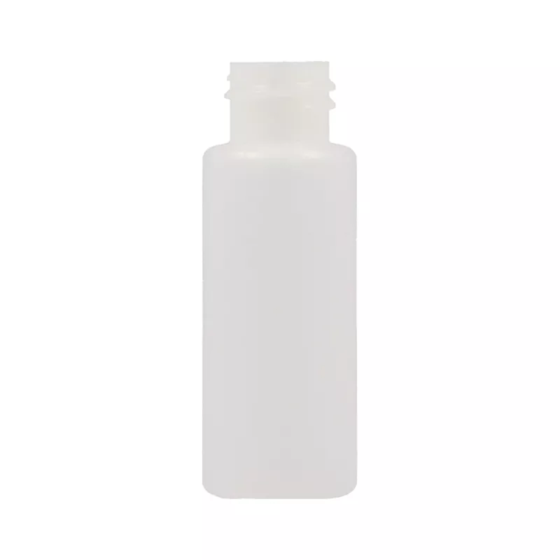 Semi Transparent Plastic Cylindrical Bottles- 20/410