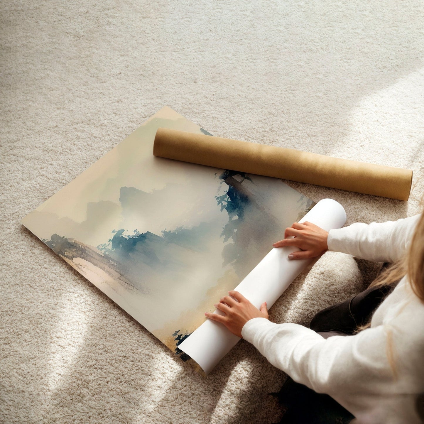 Set of 3 Framed Pictures | Set of 3 Asian Inspired Wall art Prints