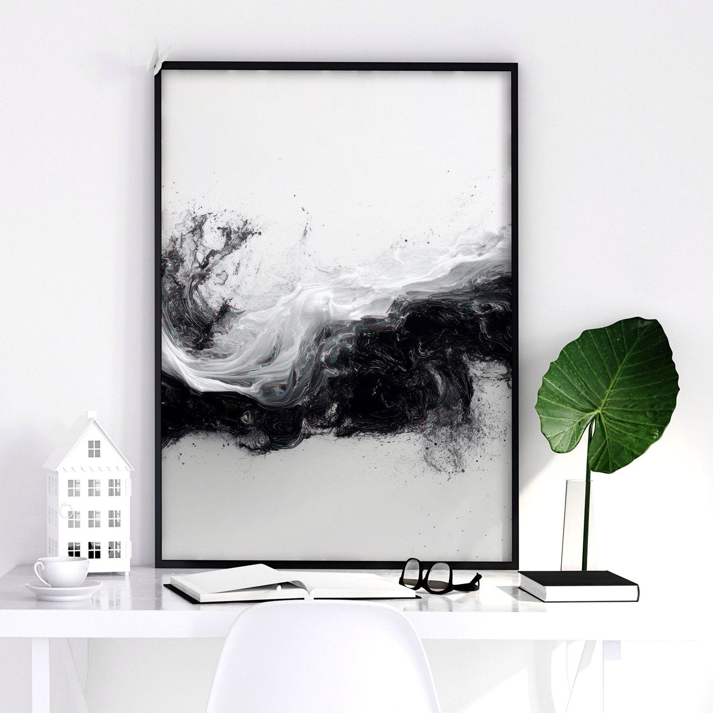 Set of 3 Framed Wall Art | Set of 3 Asian Inspired Wall art Prints