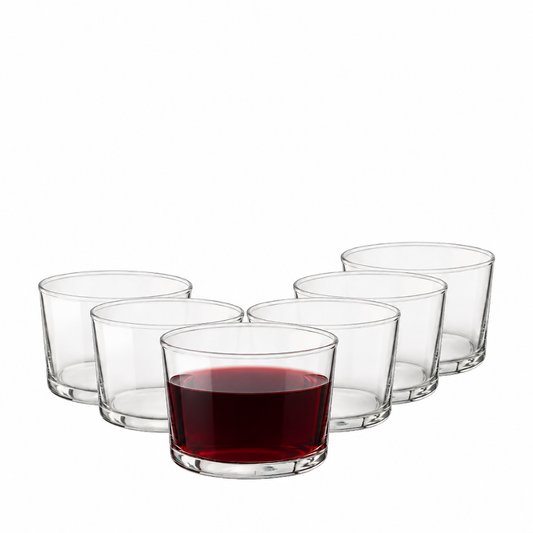 Bormioli Rocco Bodega Mini Glasses - 225ml - Set of 6