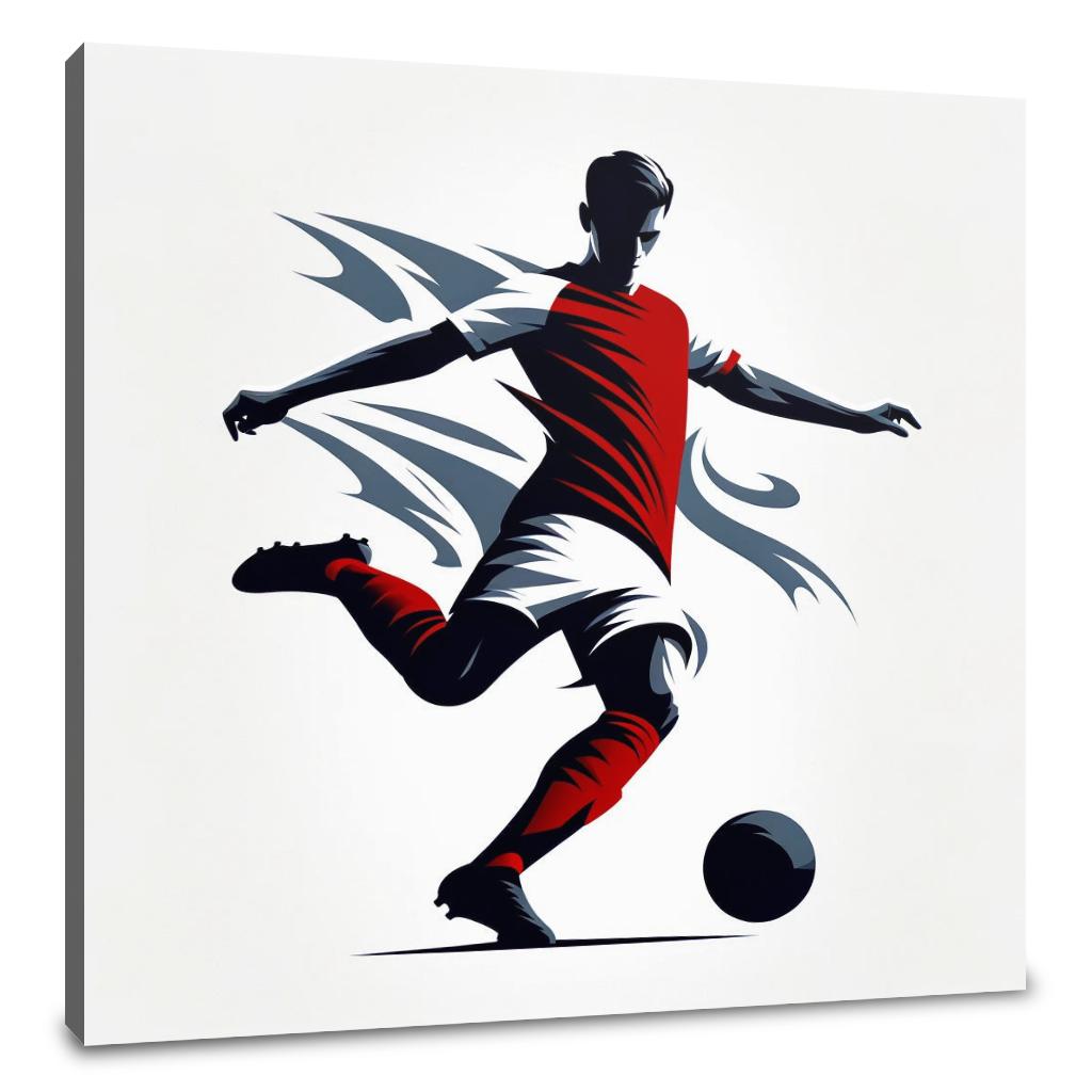North London Red Canvas