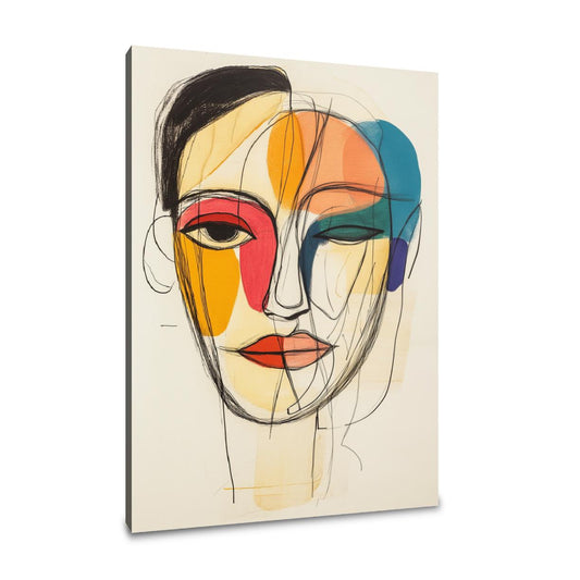 Curved Expressions Canvas