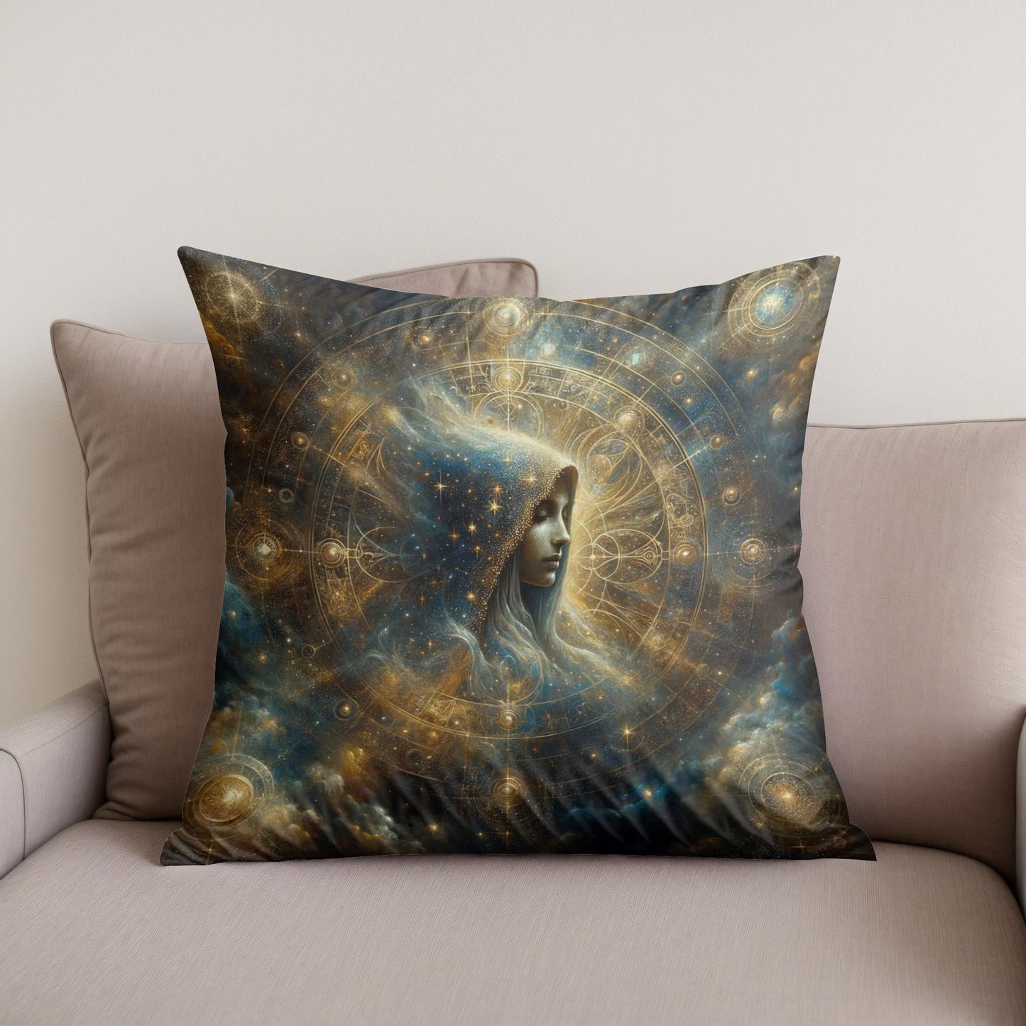 Celestial Muse Cotton Cushion