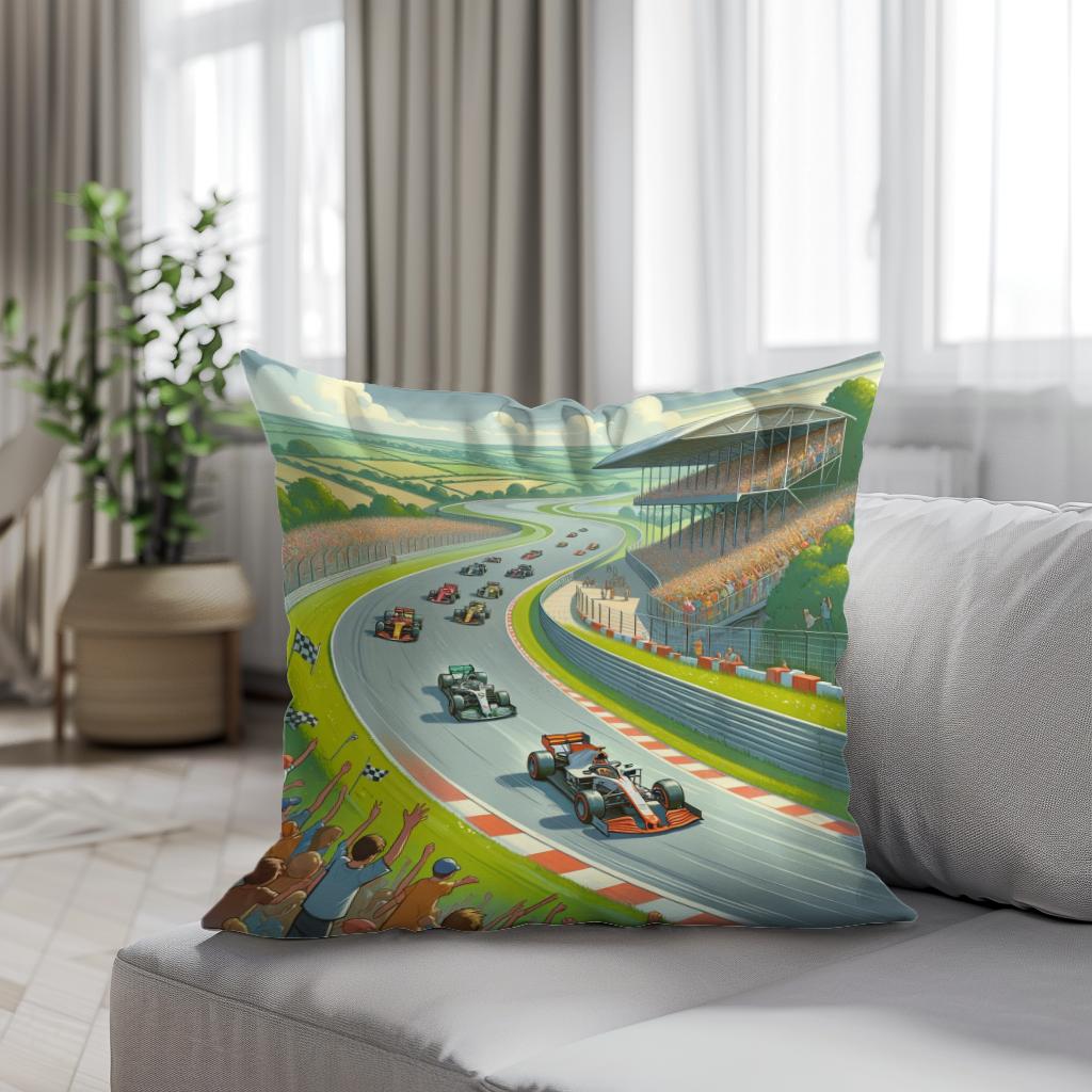 Speedway Adventure Cotton Cushion