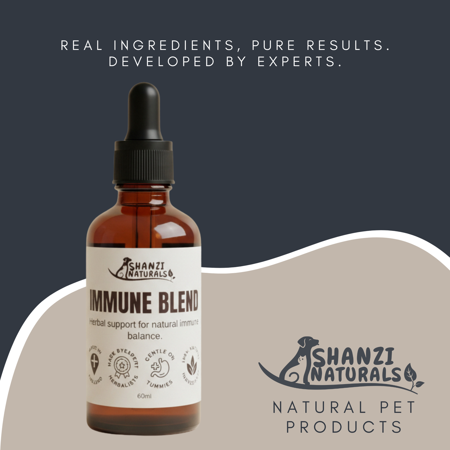 Shanzi Naturals – Immune Support Tincture For Dogs & Cats