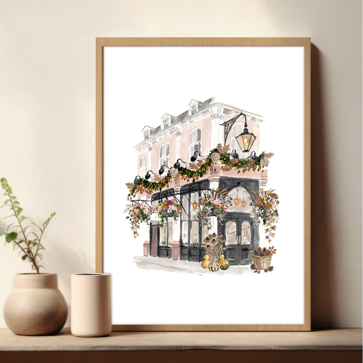 Artwork London "London in Bloom" Travel Wall Art Prints | Set of 3