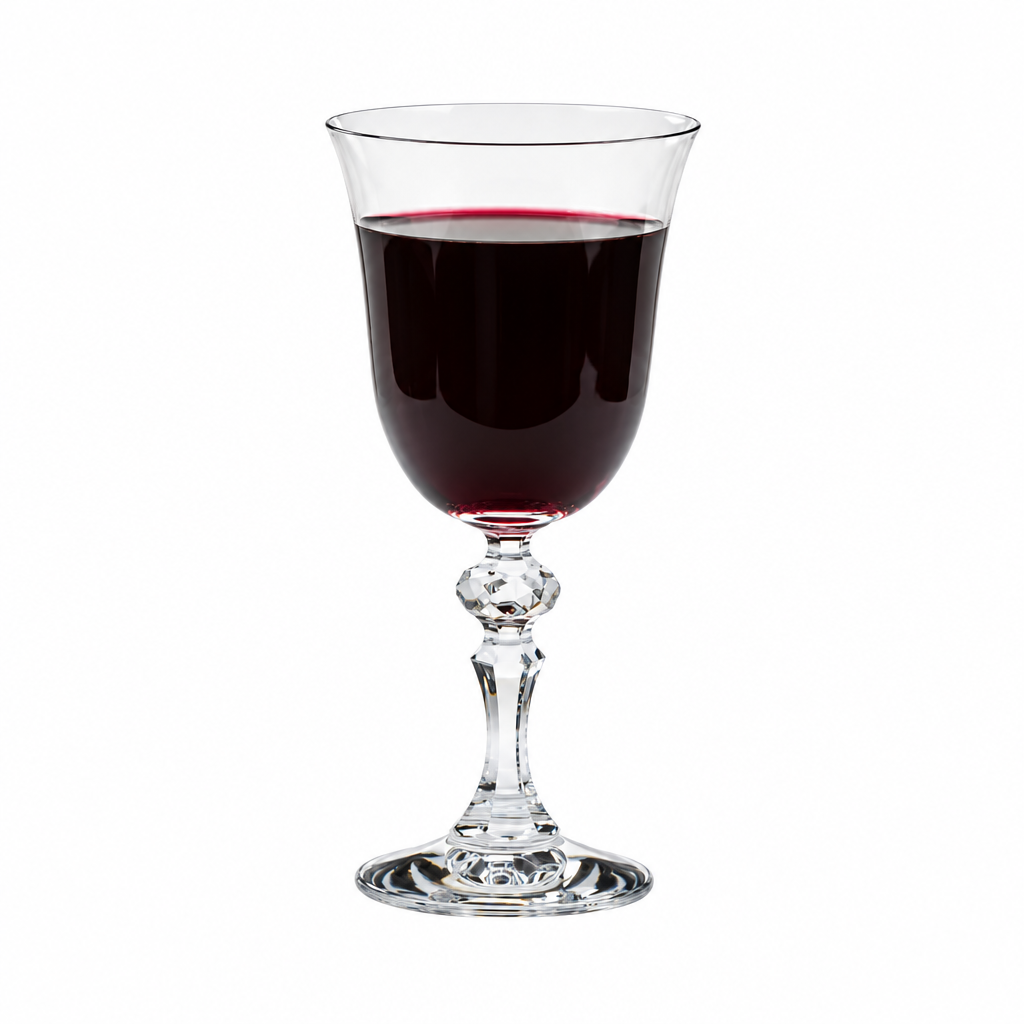 Krosno Krista Red Wine Glasses - 220ml - Set of 6