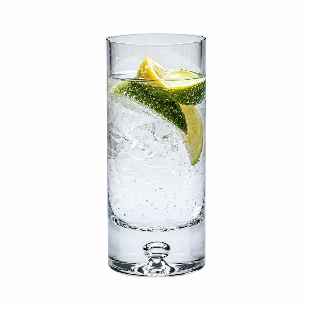 Krosno Bubble Base Highball Glasses - 340ml - Set of 6