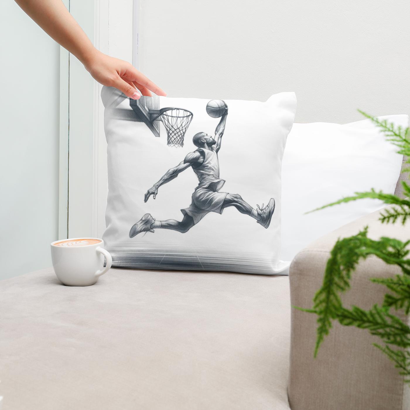Pencil Dunk Cotton Cushion