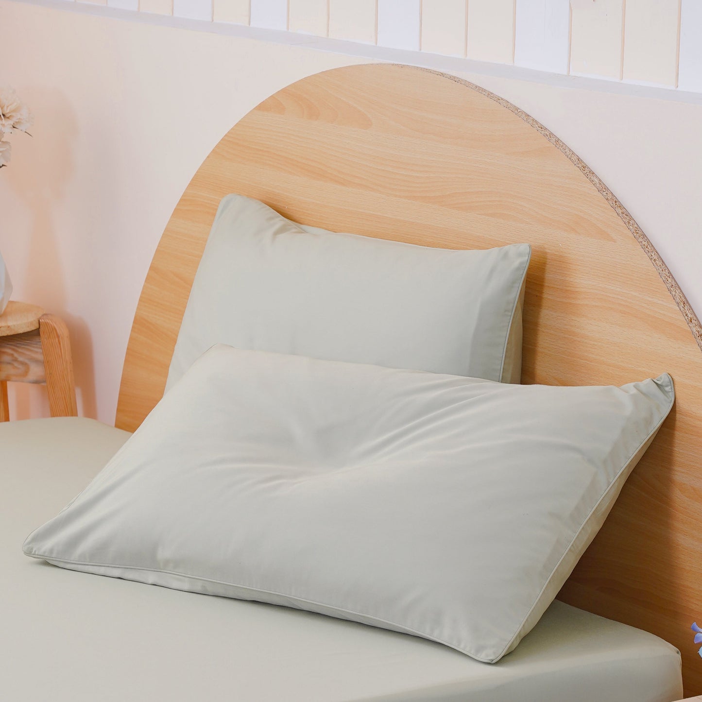 Ackly Bamboo - Sage Green Duvet Cover, Sheet & Pillowcases Set