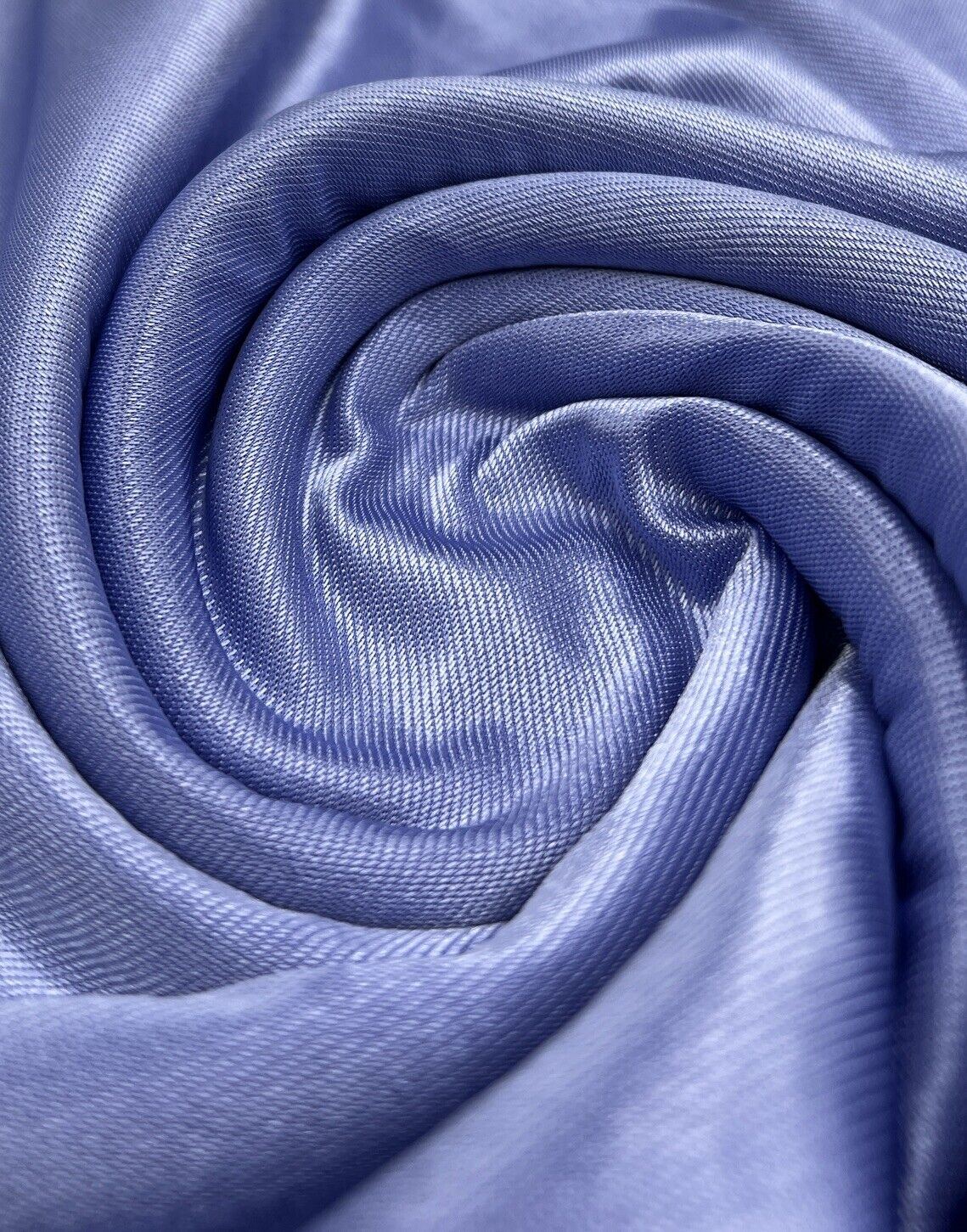 Shiny Blue Stretch Nylon Dress Craft Fabric