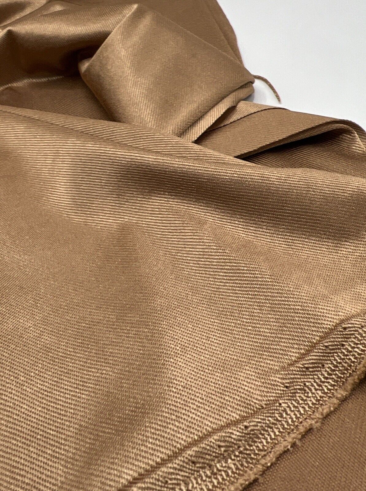 Shiny Camel Stretch Nylon Dress Craft Fabric