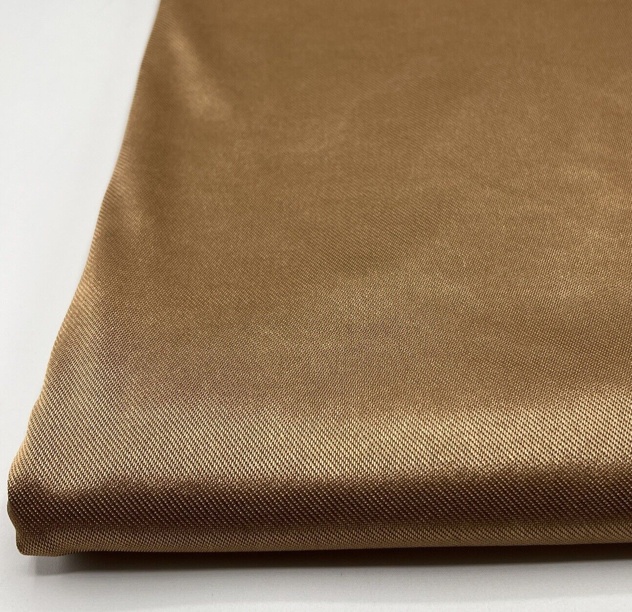 Shiny Camel Stretch Nylon Dress Craft Fabric