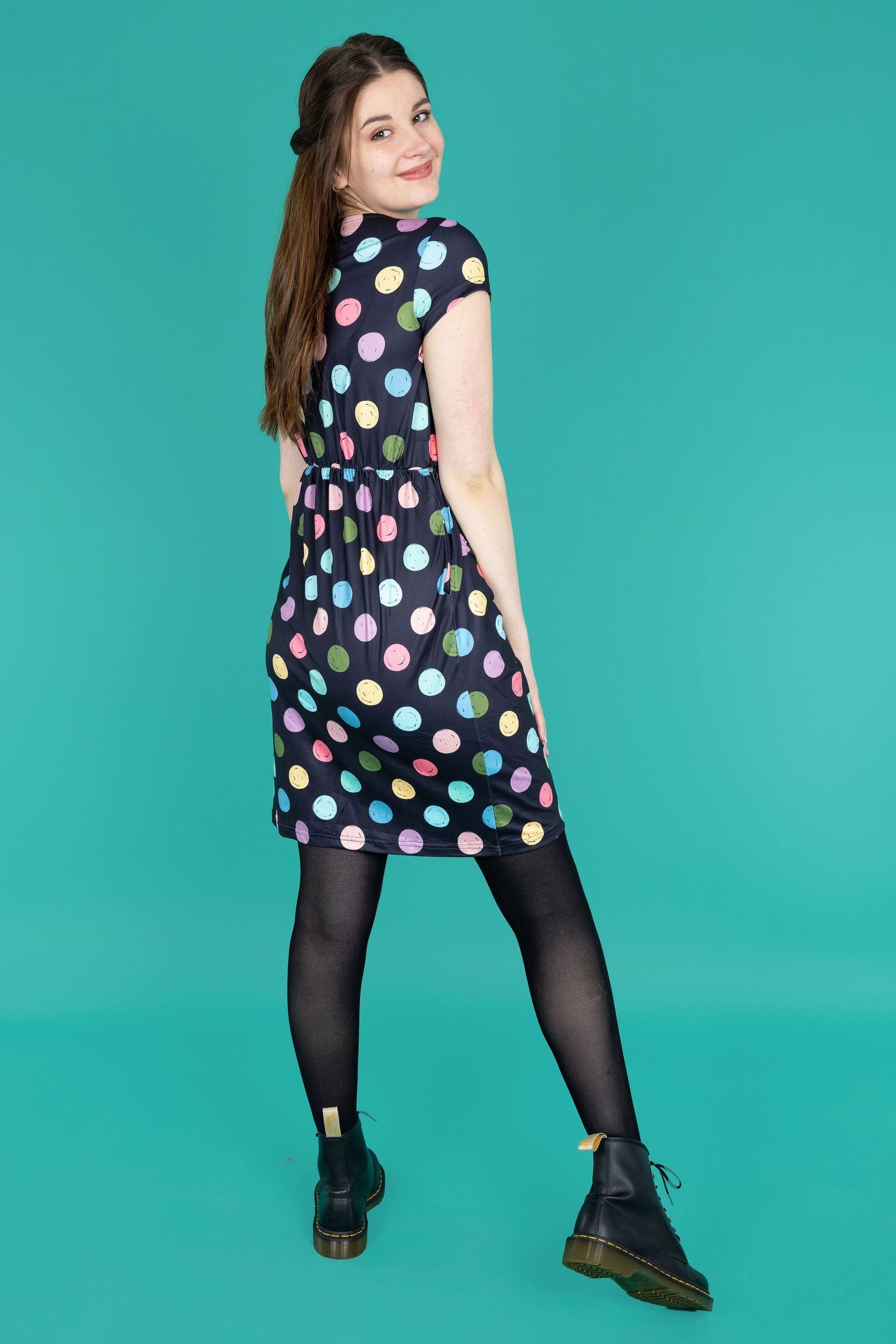 The Knee Length Breastfeeding Dress - Shona Spot