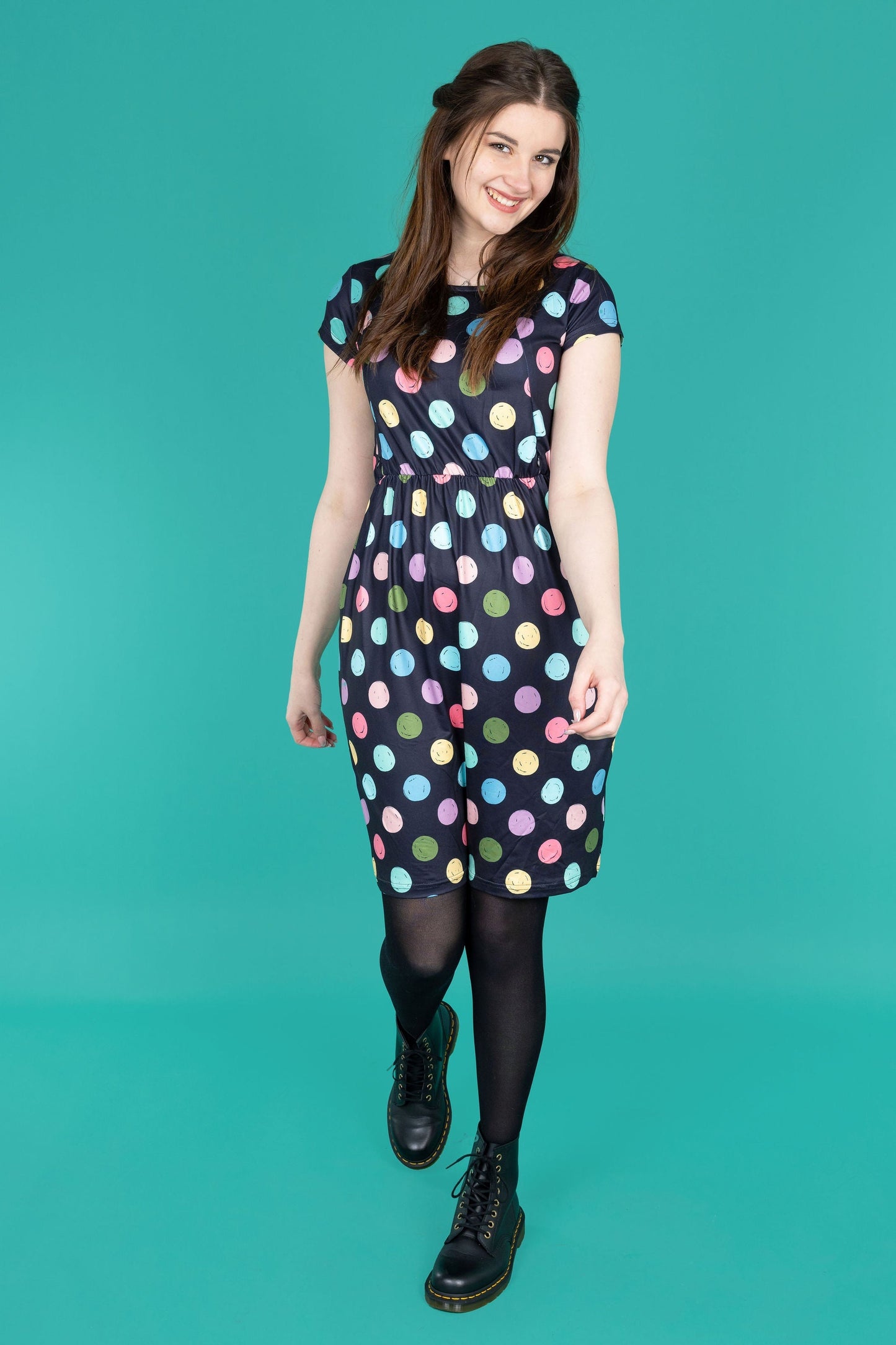 The Knee Length Breastfeeding Dress - Shona Spot