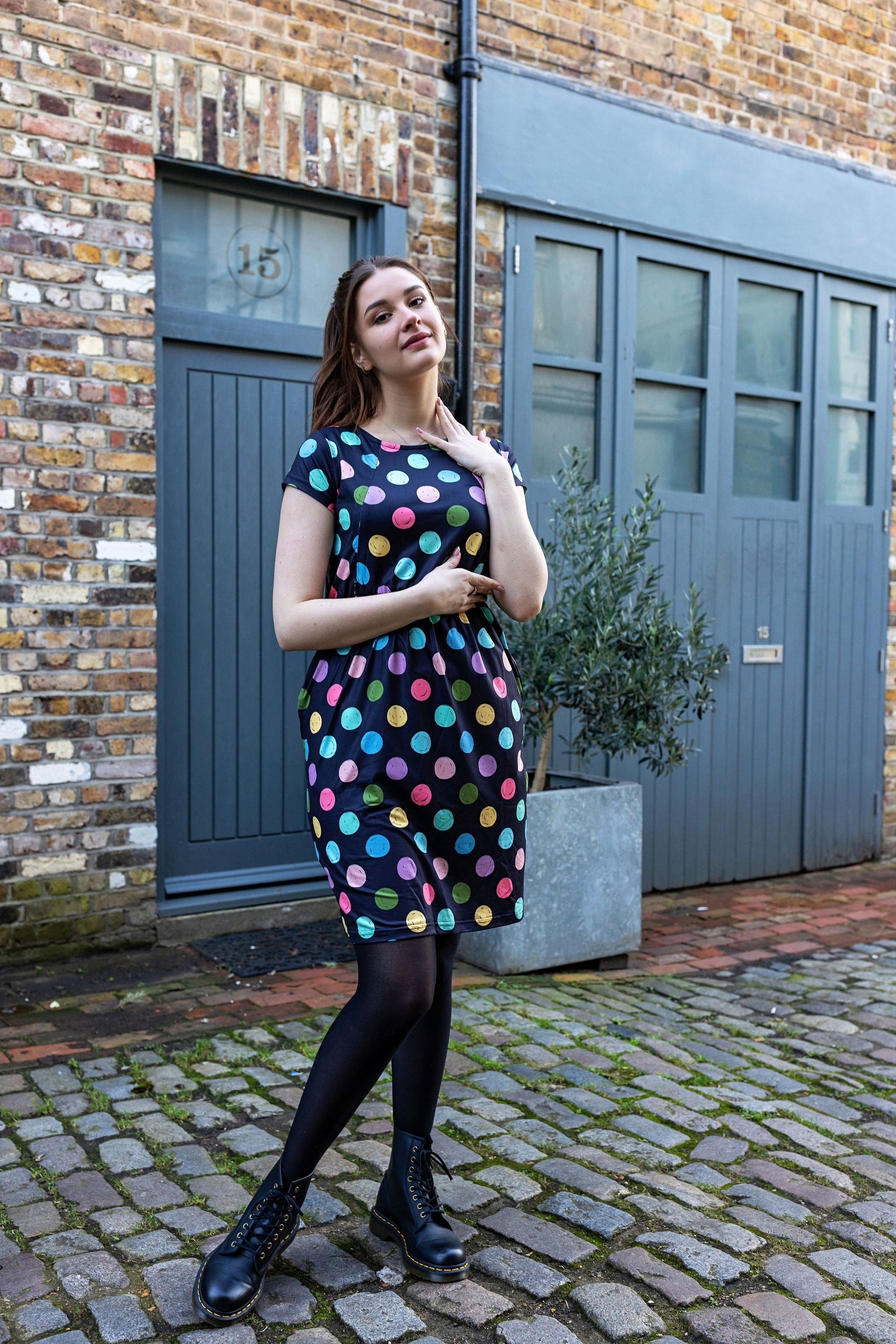 The Knee Length Breastfeeding Dress - Shona Spot